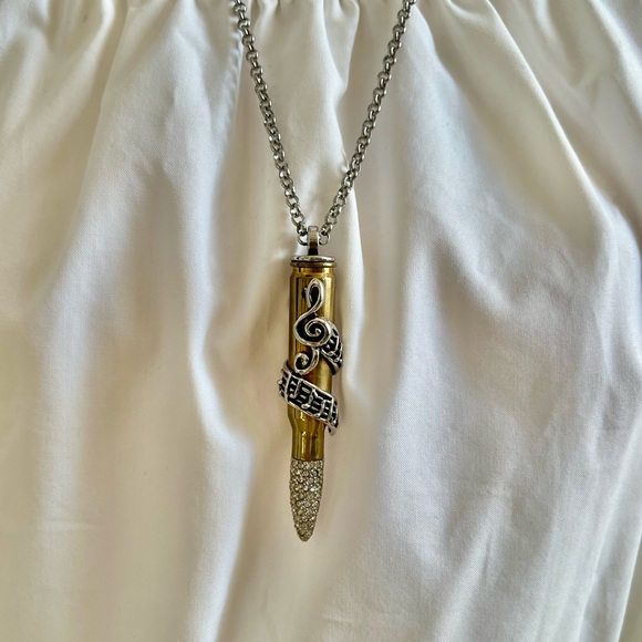 Signature Music Key of Peace Collection Necklace 🎶 by: Bullets 4 Peace SOLD OUT - Picture 11 of 11